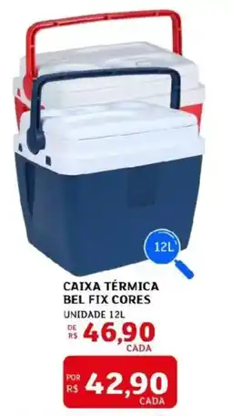 Assaí Atacadista Caixa térmica bel fix cores unidade oferta