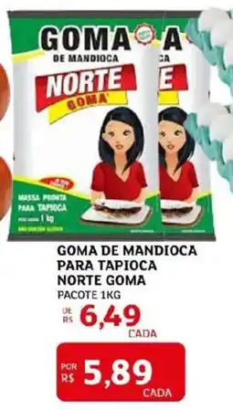 Assaí Atacadista Goma de mandioca para tapioca norte goma oferta