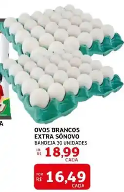 Assaí Atacadista Ovos brancos extra sónovo oferta