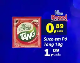 Rossi Supermercado Suco em Pó Tang oferta