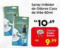 Semar Supermercado Spray Inibidor de Odores Casa de Mãe oferta