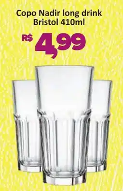 Supermercados Savegnago Copo Nadir long drink Bristol oferta