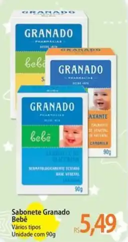 Atacadão Sabonete Granado Bebê oferta