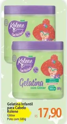 Atacadão Gelatina Infantil para Cabelo Kolene oferta