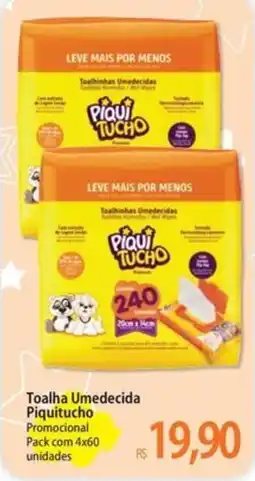 Atacadão Toalha Umedecida Piquitucho oferta