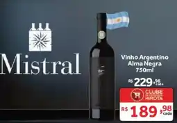 Hirota Food Supermercado Vinho Argentino Alma Negra 750ml oferta