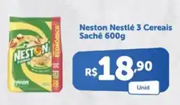 Atakarejo Neston Nestlé 3 Cereais Sachê oferta