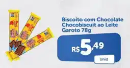 Atakarejo Biscoito com Chocolate Chocobiscuit ao Leite Garoto oferta