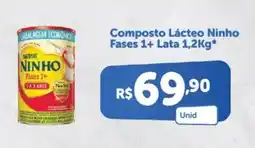 Atakarejo Composto Lácteo Ninho Fases 1+ Lata oferta