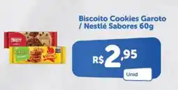 Atakarejo Biscoito Cookies Garoto / Nestlé Sabores oferta