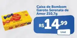 Atakarejo Caixa de Bombom Garoto Serenata de Amor oferta