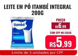 Supermercados Mateus Leite em pó itambé integral oferta