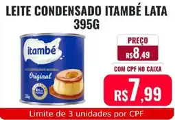 Supermercados Mateus Leite condensado itambé lata oferta