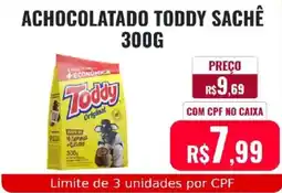 Supermercados Mateus Achocolatado toddy sachê oferta