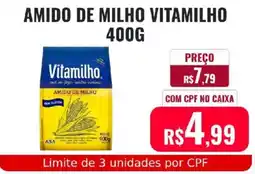 Supermercados Mateus Amido de milho vitamilho oferta