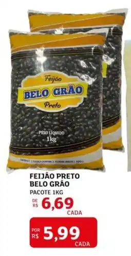 Assaí Atacadista Feijão preto belo grão oferta