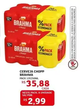 Assaí Atacadista Cerveja chopp brahma oferta