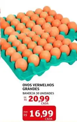 Assaí Atacadista Ovos vermelhos grandes oferta