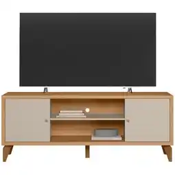 Benoit Rack Linea Brasil Porto Para TV Até 70 2 Portas 62 x 160 x 38cm oferta
