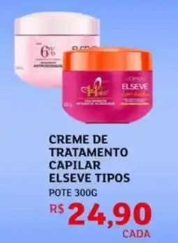 Assaí Atacadista Creme de tratamento capilar elseve tipos oferta