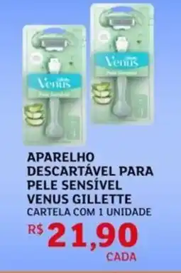 Assaí Atacadista Aparelho descartável para pele sensível venus gillette oferta