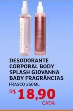 Assaí Atacadista Desodorante corporal body splash giovanna baby fragrâncias frasco oferta