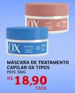 Assaí Atacadista Máscara de tratamento capilar ox tipos oferta