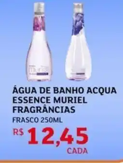Assaí Atacadista Água de banho acqua essence muriel fragrâncias oferta