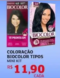 Assaí Atacadista Coloração biocolor tipos mini kit oferta
