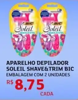 Assaí Atacadista Aparelho depilador soleil shave&trim bic oferta