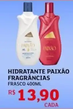 Assaí Atacadista Hidratante paixão fragrâncias frasco oferta