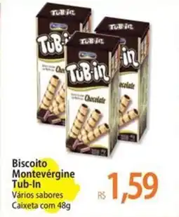 Atacadão Biscoito Montevérgine Tub-In oferta