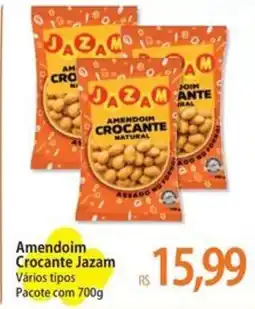 Atacadão Amendoim Crocante Jazam Vários tipos Pacote oferta