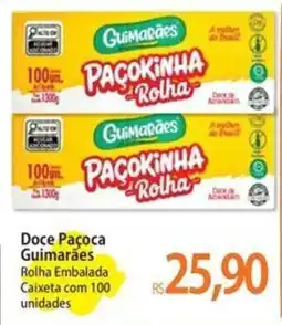 Atacadão Doce Paçoca Guimarães oferta