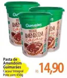 Atacadão Pasta de Amendoim Guimarães Cacau/ Integral Pote oferta