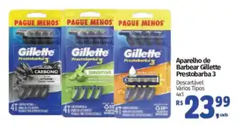 Aparelho de Barbear Gillette Prestobarba 3