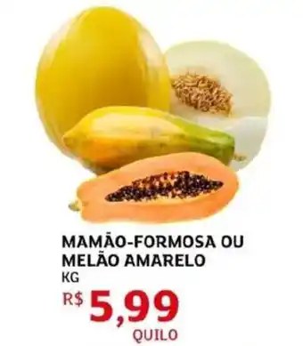 Mamão-formosa ou melão amarelo
