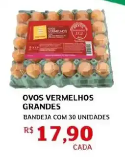 Assaí Atacadista Ovos vermelhos grandes oferta