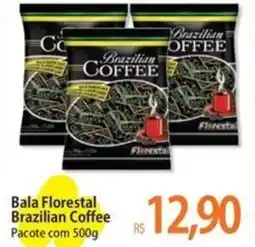 Atacadão Bala Florestal Brazilian Coffee Pacote oferta