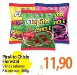 Atacadão Pirulito Chicle Florestal Vários sabores Pacote oferta