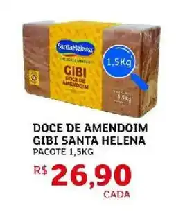Assaí Atacadista Doce de amendoim gibi santa helena pacote oferta