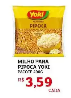 Assaí Atacadista Milho para pipoca yoki pacote oferta