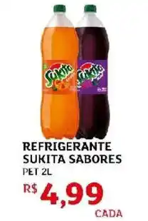 Refrigerante sukita sabores