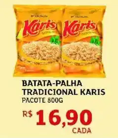 Assaí Atacadista Batata-palha tradicional karis pacote oferta