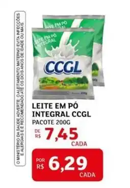 Assaí Atacadista Leite em pó integral ccgl pacote oferta