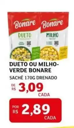 Assaí Atacadista Dueto ou milho-verde bonare sache drenado oferta