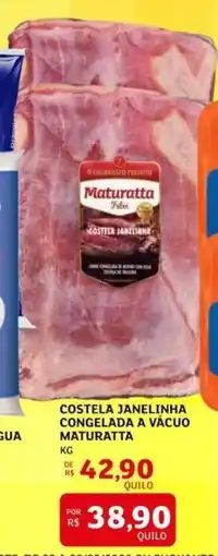 Assaí Atacadista Costela janelinha congelada a vácuo maturatta oferta