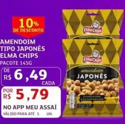 Assaí Atacadista Amendoim tipo japonés elma chips oferta