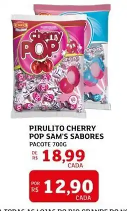 Assaí Atacadista PIRULITO CHERRY POP SAM'S SABORES oferta