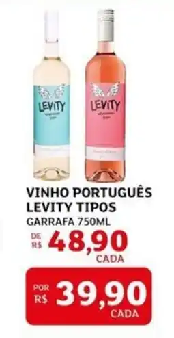 Assaí Atacadista Vinho português levity tipos oferta